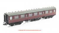 376-252A Graham Farish LNER Thompson Second Corridor Coach number E1435E in BR Maroon livery